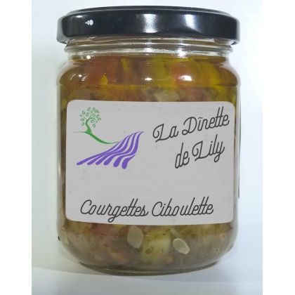 Courgettes vertes à la ciboulette