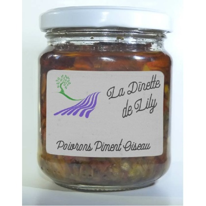 Poivrons au piment Oiseau