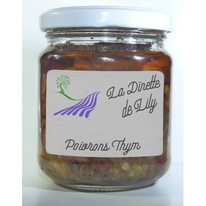 Poivrons au thym