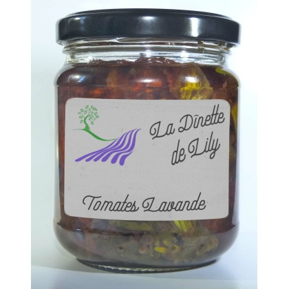 Tomates séchées à la lavande