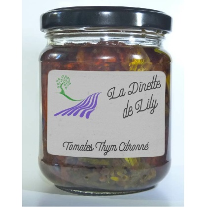 Tomates Séchées au thym citronné